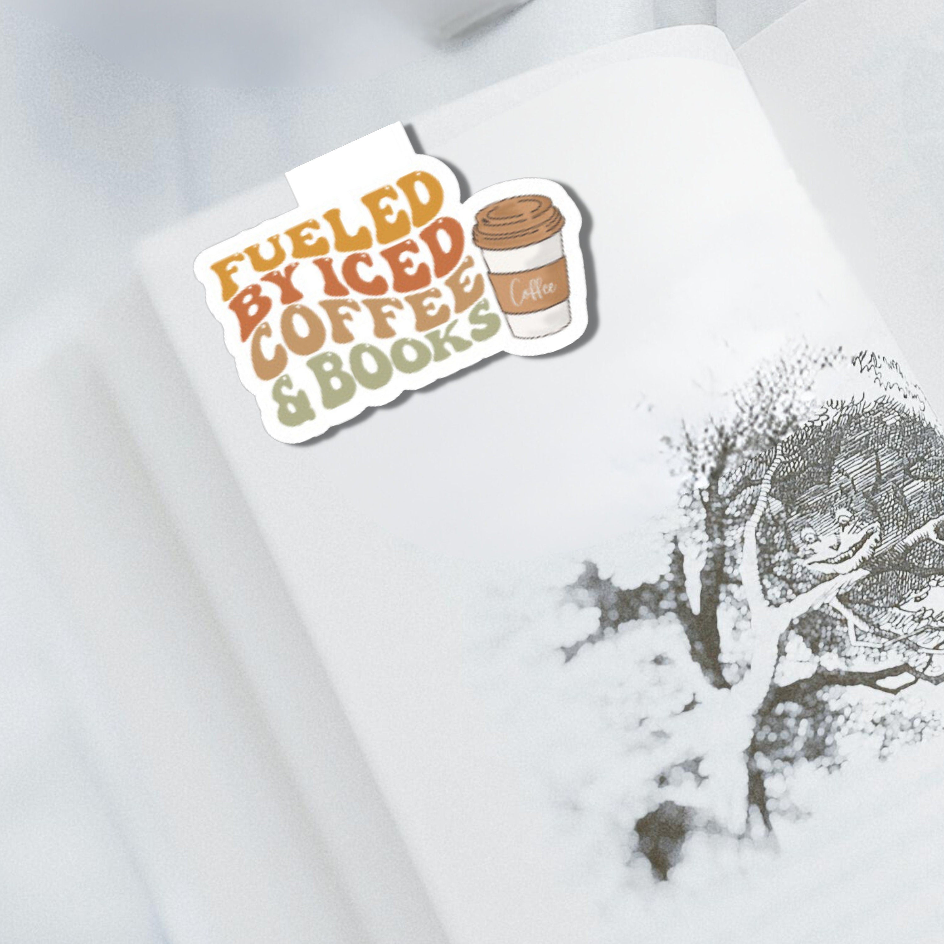 COFFEE MAGNETIC BOOKMARK | Bookmark | Book Accessories | Book Lover Gift | Cute Bookmark | Reading Gifts | Iced Coffee |Cute bookmark | Gift