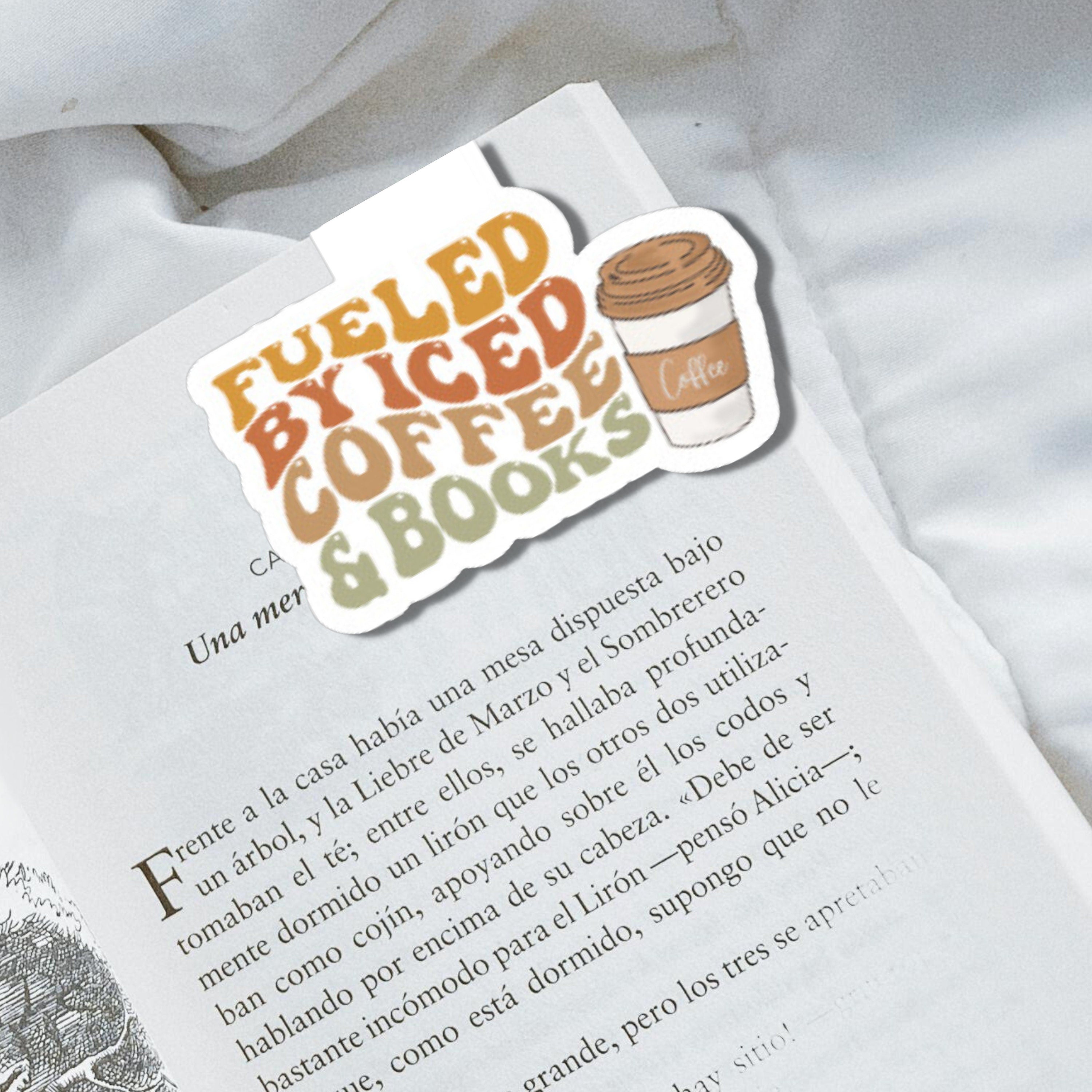 COFFEE MAGNETIC BOOKMARK | Bookmark | Book Accessories | Book Lover Gift | Cute Bookmark | Reading Gifts | Iced Coffee |Cute bookmark | Gift