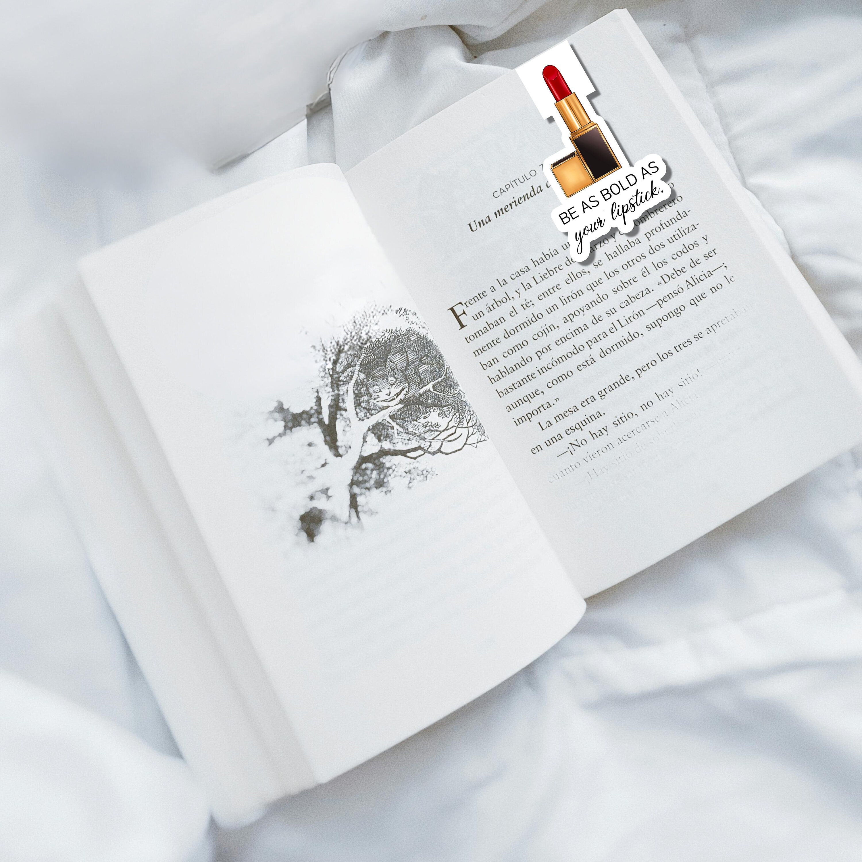 MAGNETIC BOOKMARK | Fashionable Page Holder | Book lover gift | Bookish | Chic Book Accessory | Motivational Bookmark | Reading Gift |