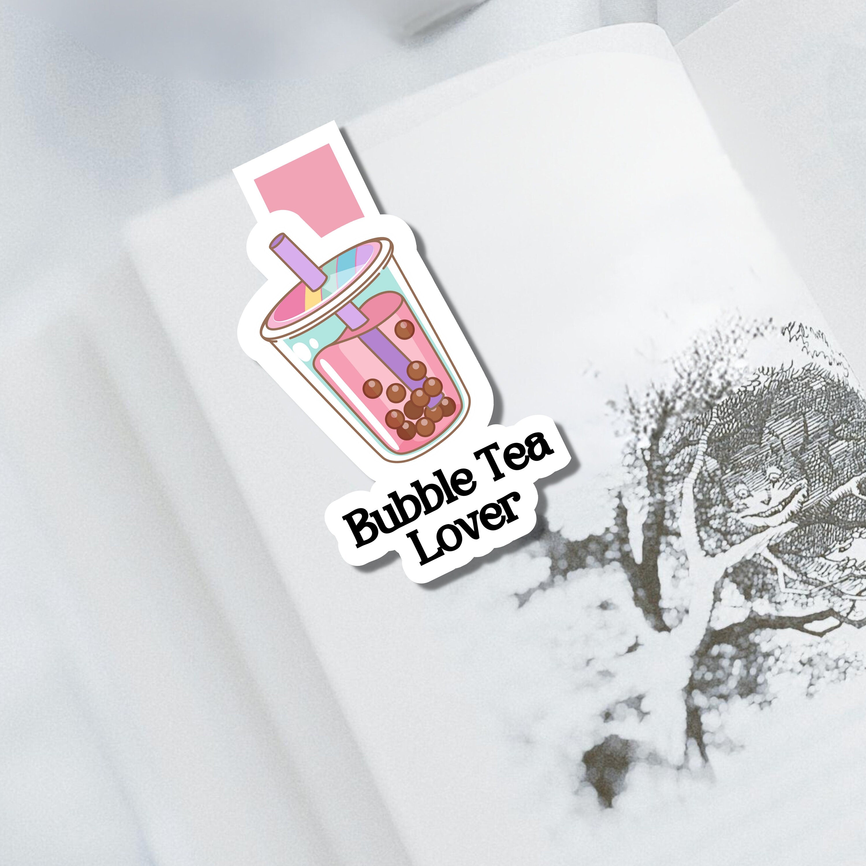 MAGNETIC BOOKMARK | Bubble Tea Bookmark | Book lover gift | Bookish | Chic Book Accessory | Reading Gift | Boba Drink | Boba Tea | Book