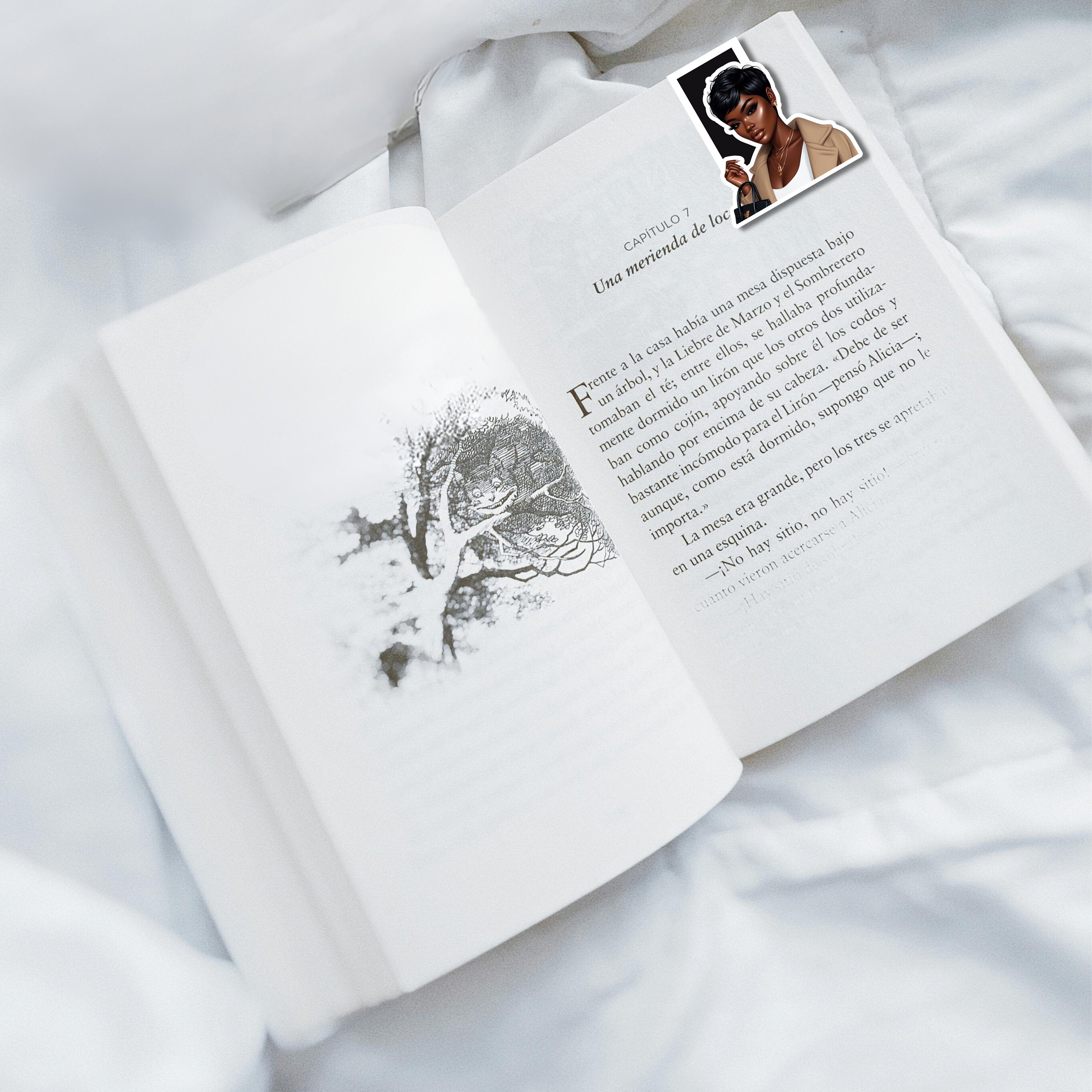 BLACK GIRL BOOKMARK | Bookish gift | Book Accessories | Book Lover Gift | Cute Bookmark | Reading Gifts | magnetic bookmark |Cute bookmark