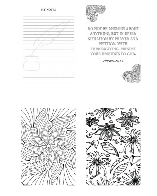 52 Week Prayer Journal includes sermon notes.