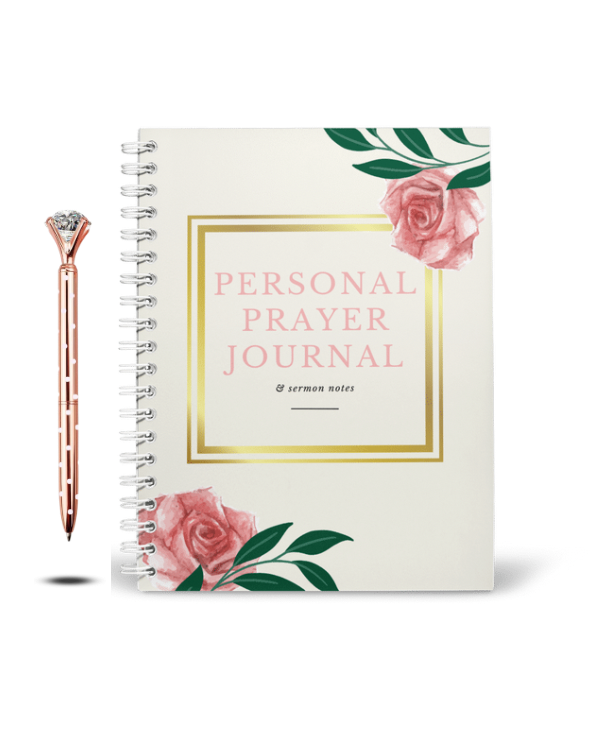 52 Week Prayer Journal includes sermon notes.