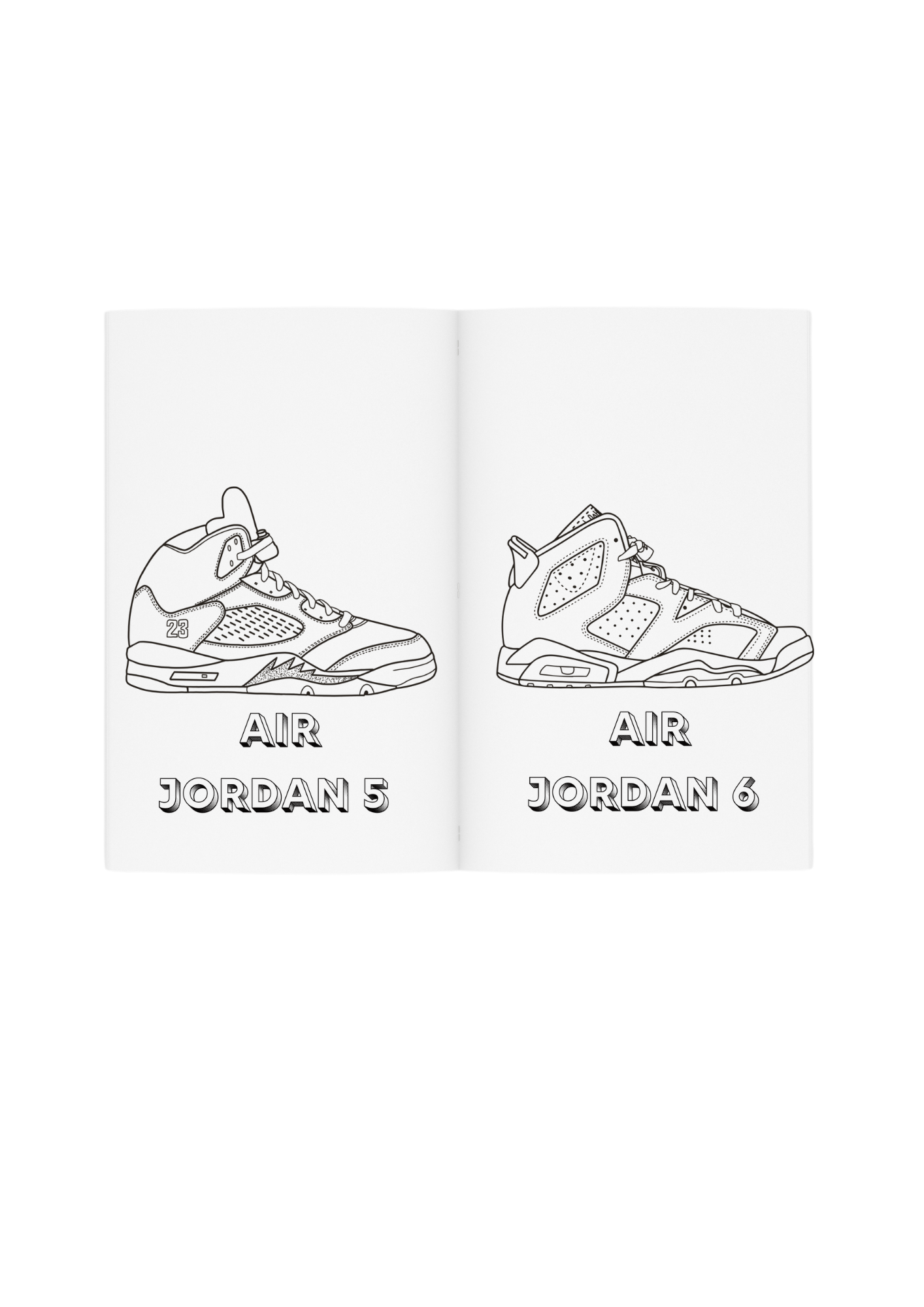 Air Jordan Coloring Book