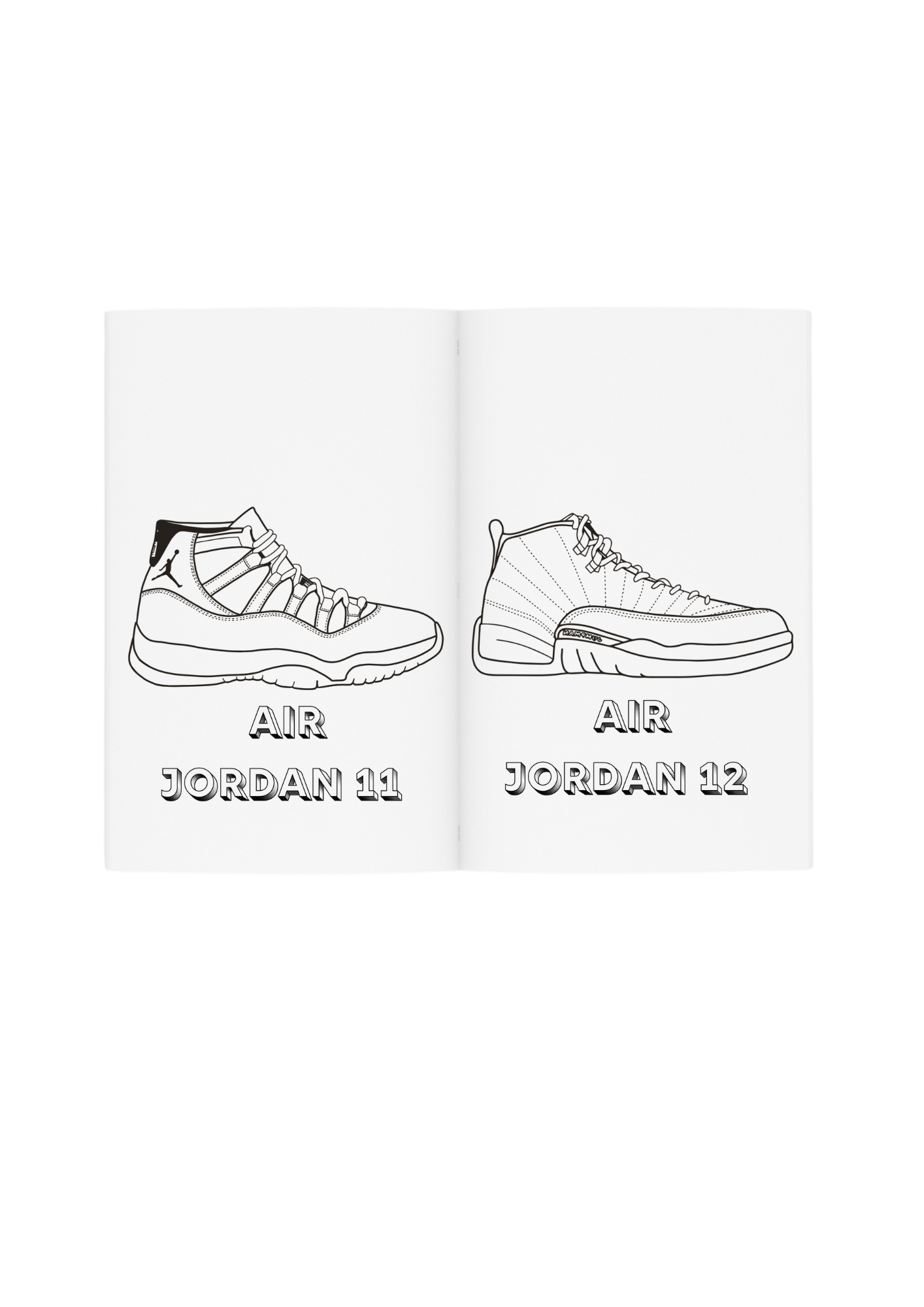 Air Jordan Coloring Book