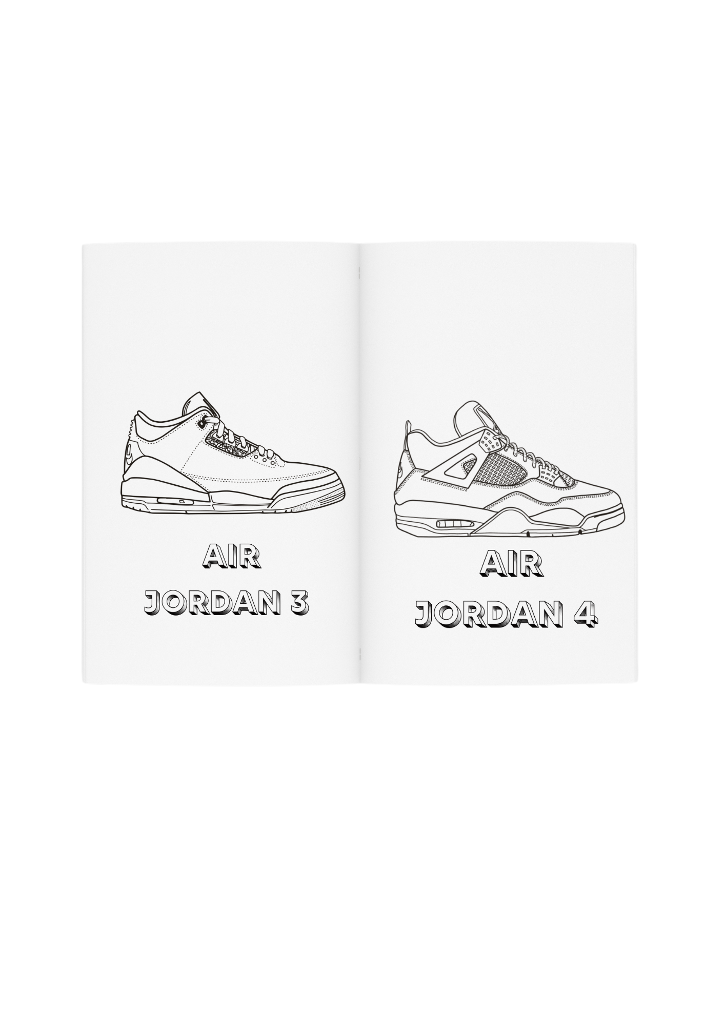 Air Jordan Coloring Book