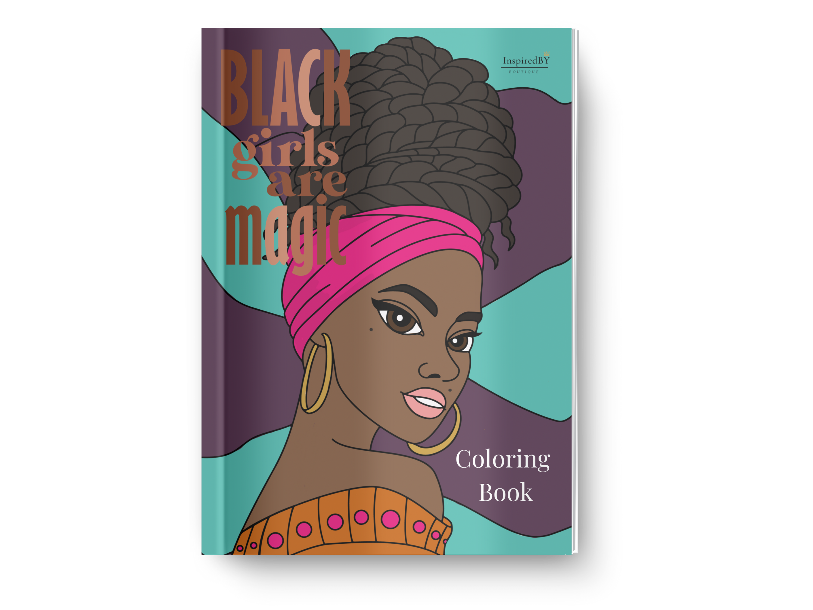 Black Women Coloring Book