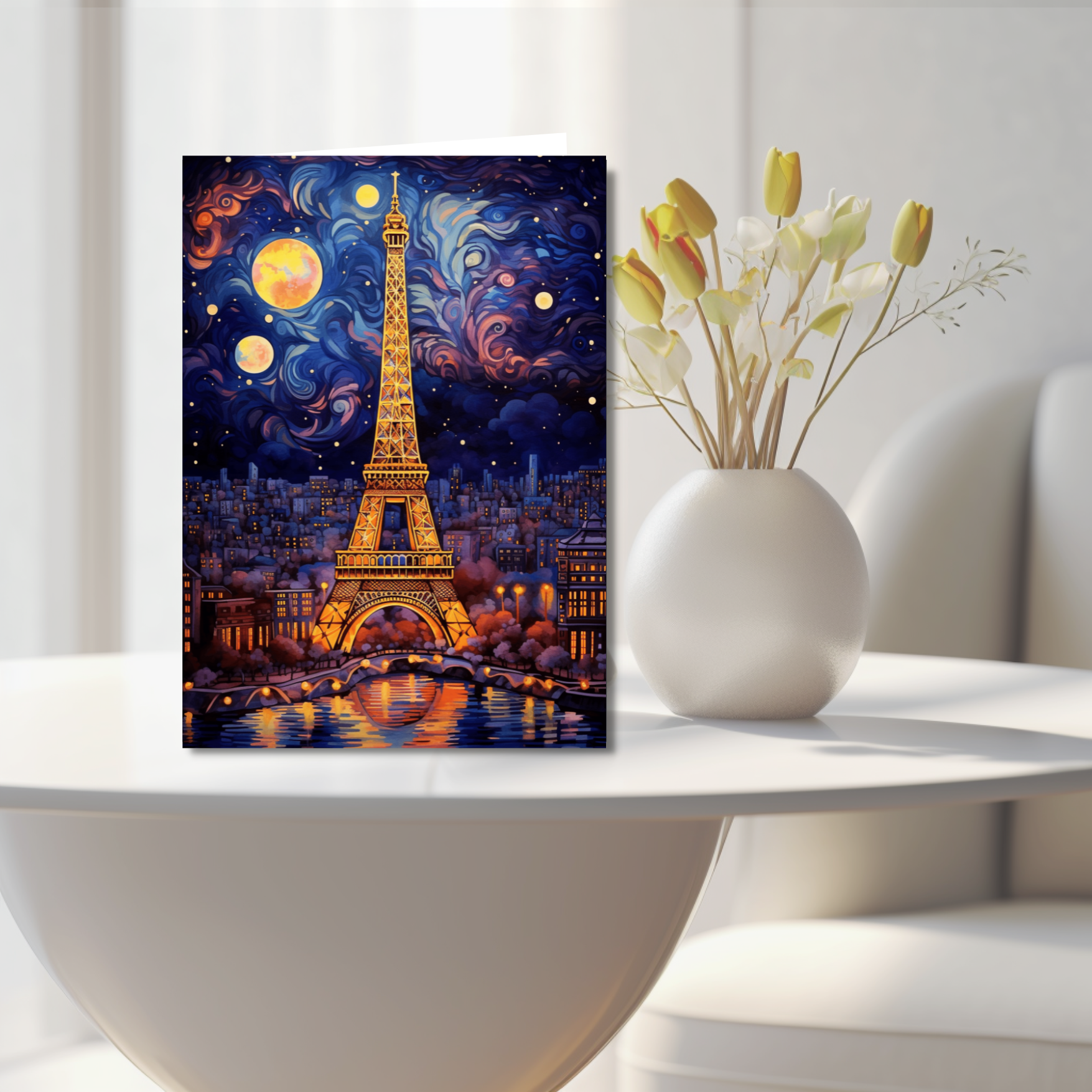 Eiffel Tower Card