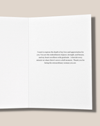 Minimal Just For You Greeting Card