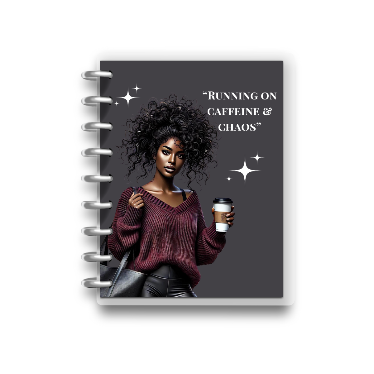 Stacey Boss Mom Planner,  Mom Notebook, Personalized notebook, Black Girl Notebook, mum planner, planner for moms,  mum gifts, gifts