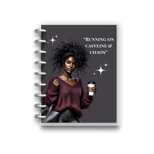 Stacey Boss Mom Planner,  Mom Notebook, Personalized notebook, Black Girl Notebook, mum planner, planner for moms,  mum gifts, gifts