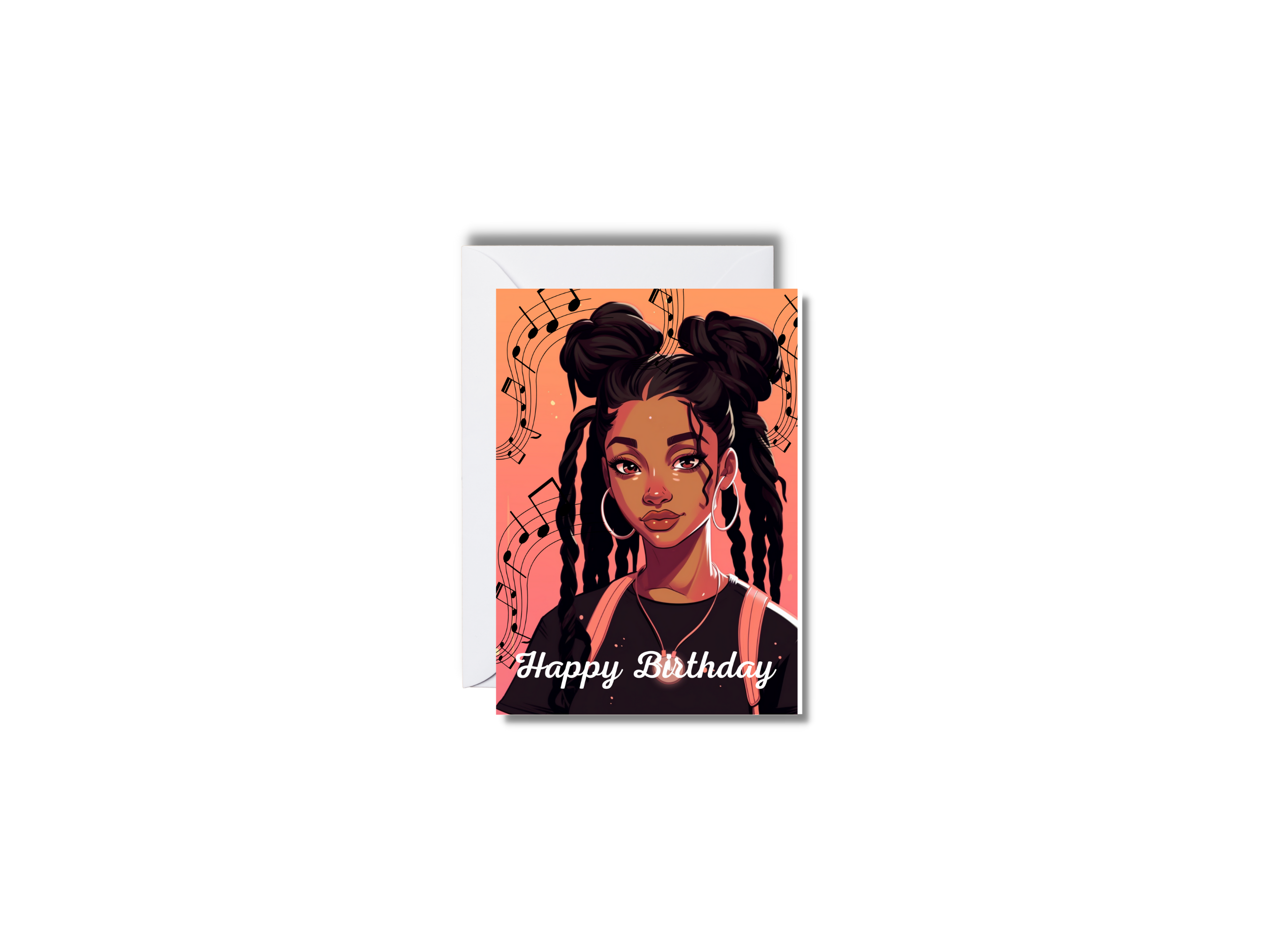 Music Teenage Lover Card