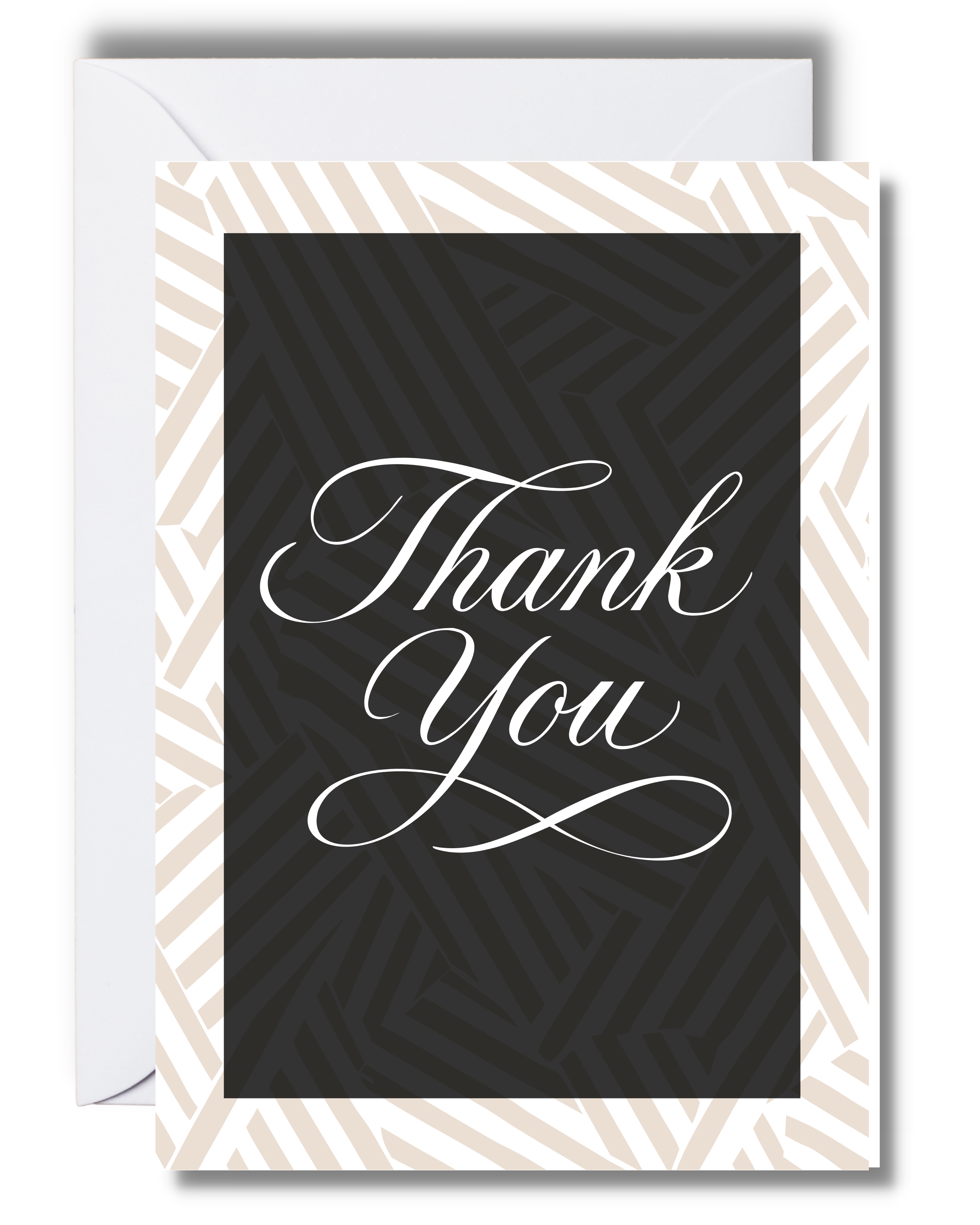 Elegant Thank You Greeting Card