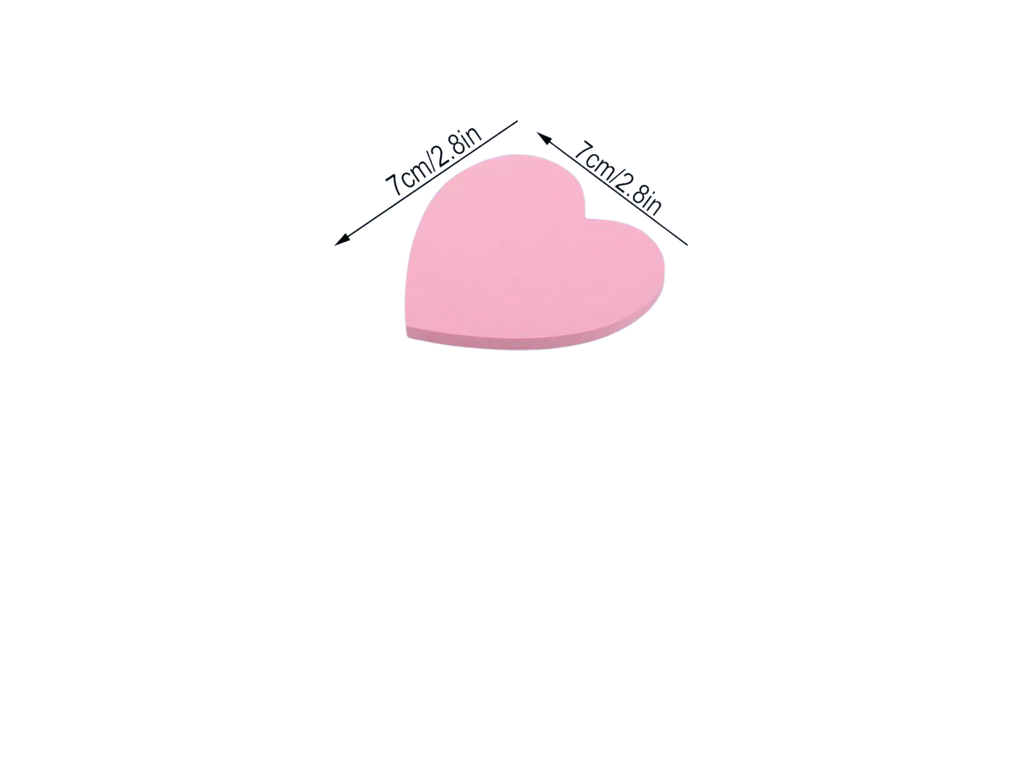 Heart Sticky Note