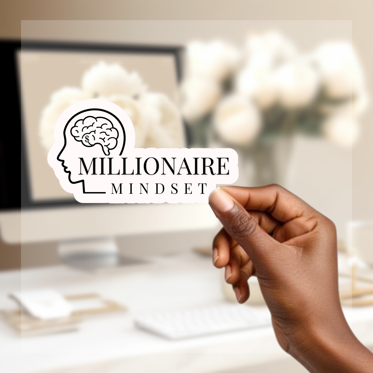 Millionaire Mindset Sticker