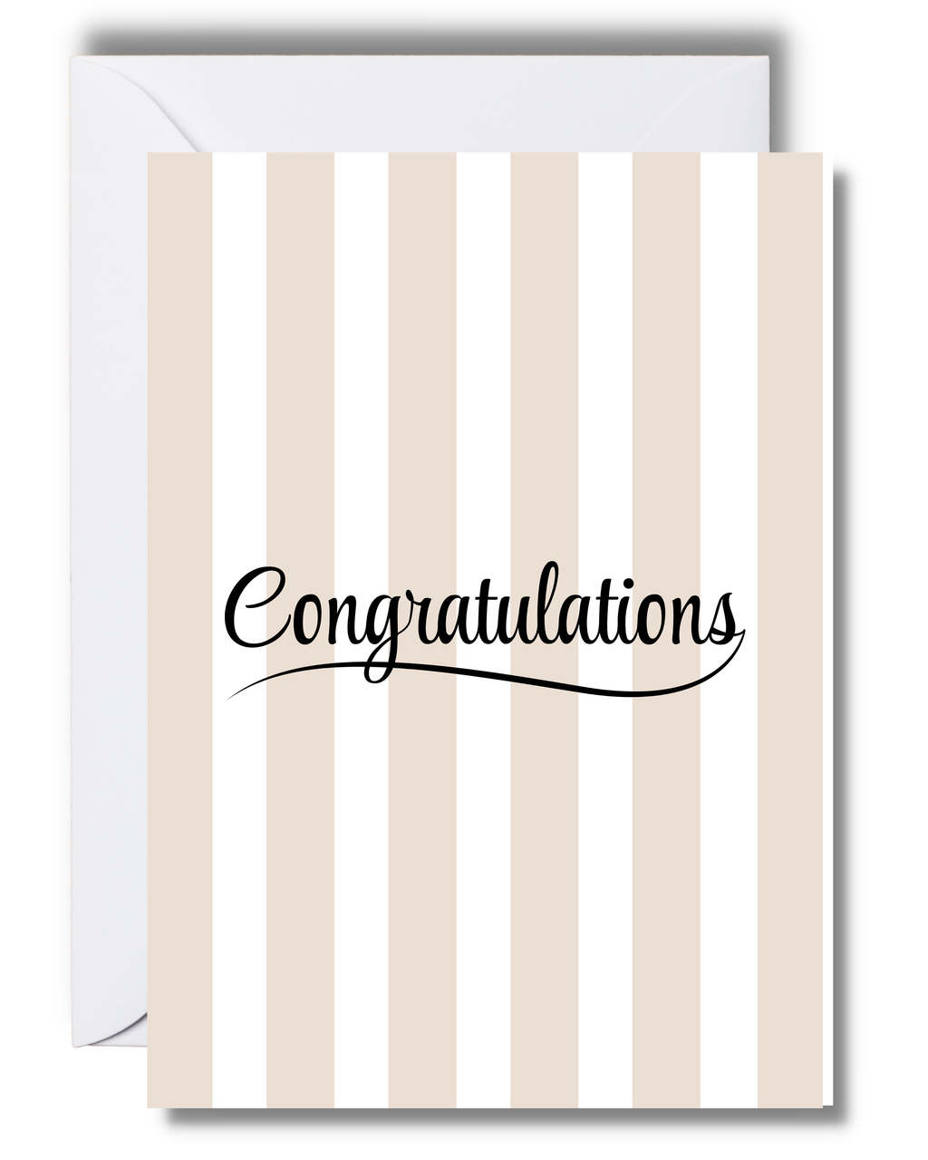 Minimalist Congratulations Greeting Card