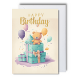 Load image into Gallery viewer, Bear Birthday Card
