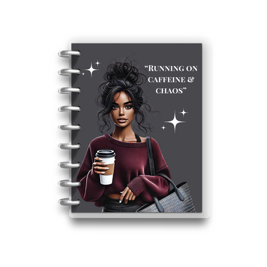 Kyra Boss Mom Planner ,  Mom Notebook, Personalized notebook, Black Girl Notebook, mum planner, planner for moms,  mum gifts, gifts