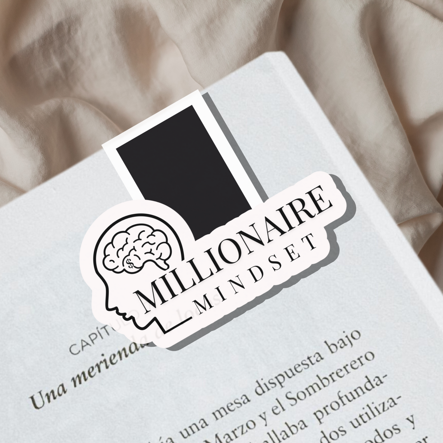 Millionaire Mindset Magnetic Bookmark