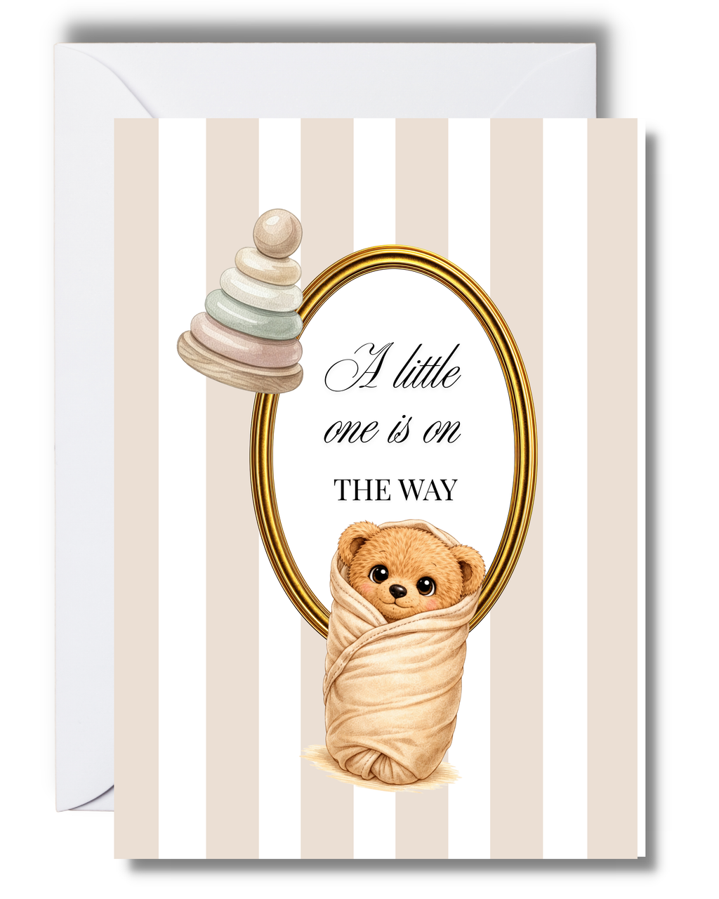 Neutral New Baby Card