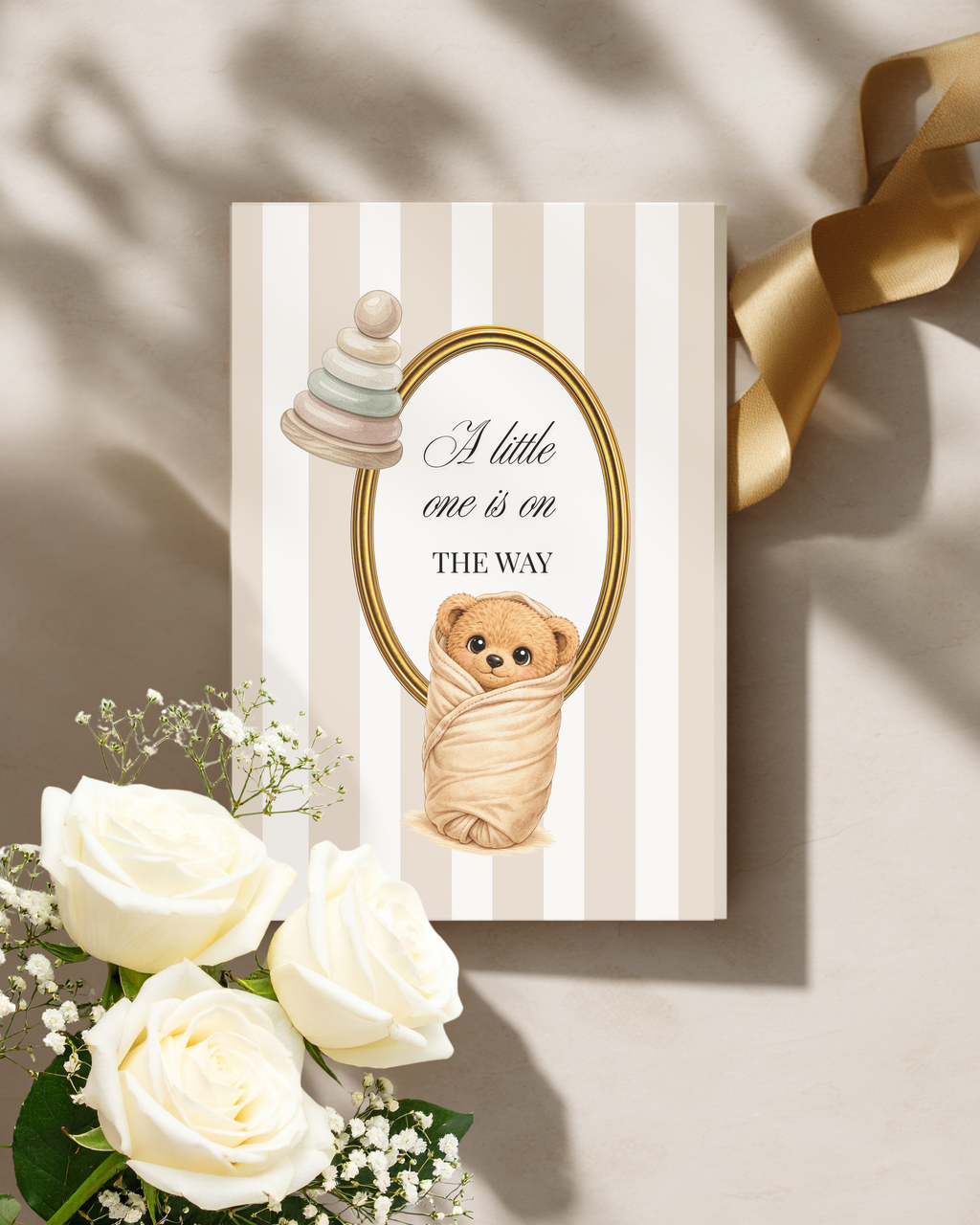 Neutral New Baby Card