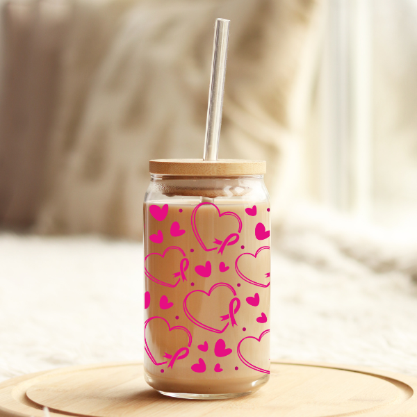 Cancer Survivor Glass Tumbler