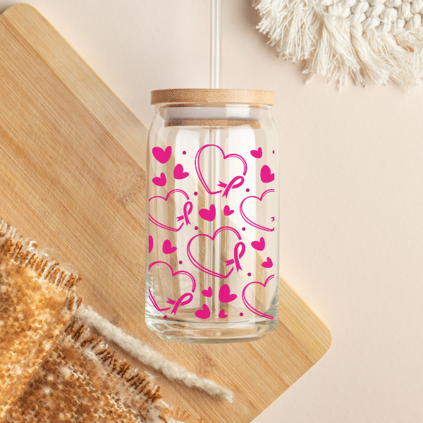 Cancer Survivor Glass Tumbler