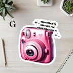 Girly Pink Sticker Pack for the perfect gift for her it's trendy stickers with Inspirational quotes just simply pretty glamorous stickers for everyday Luxury.