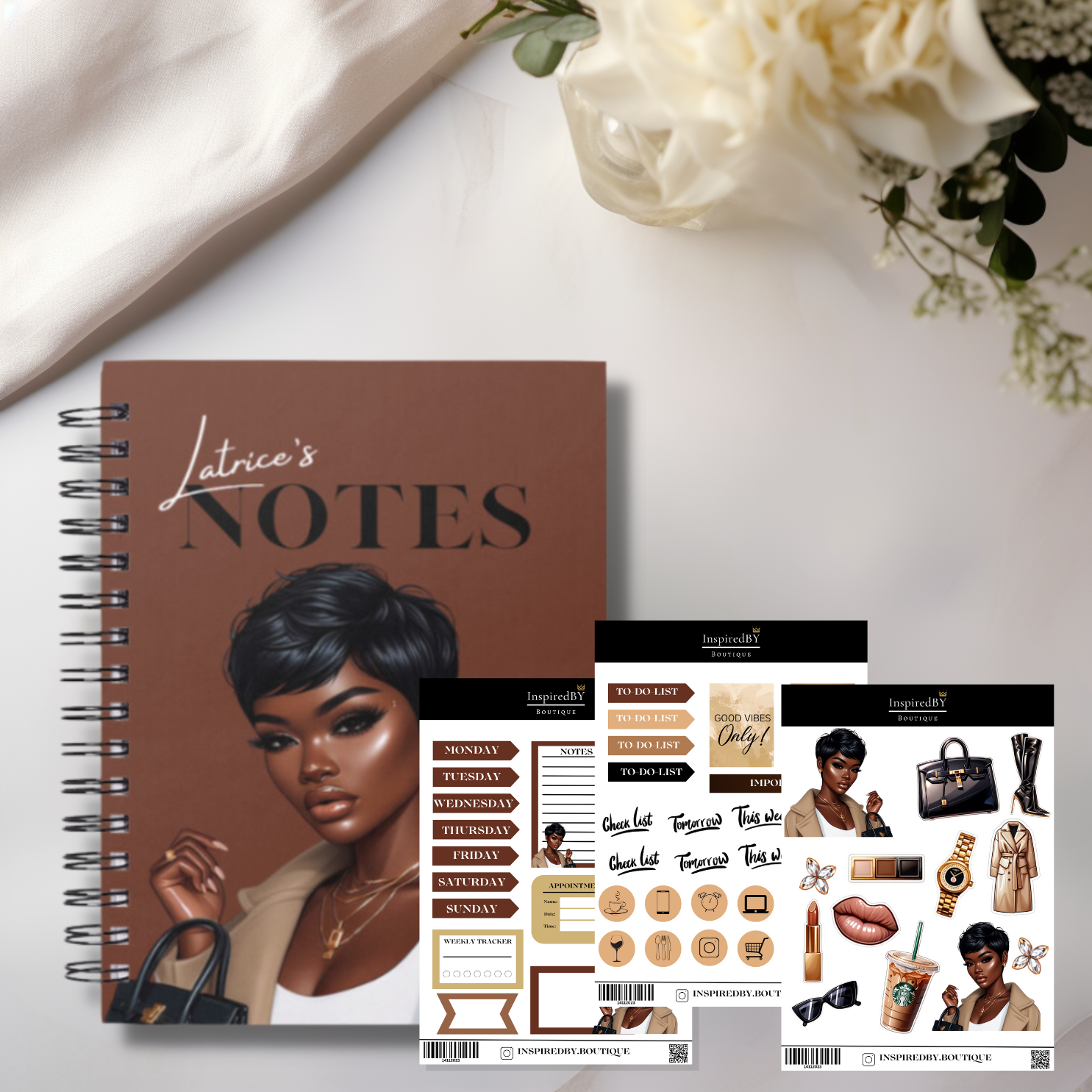 Black Girl Planner Stickers 1.0