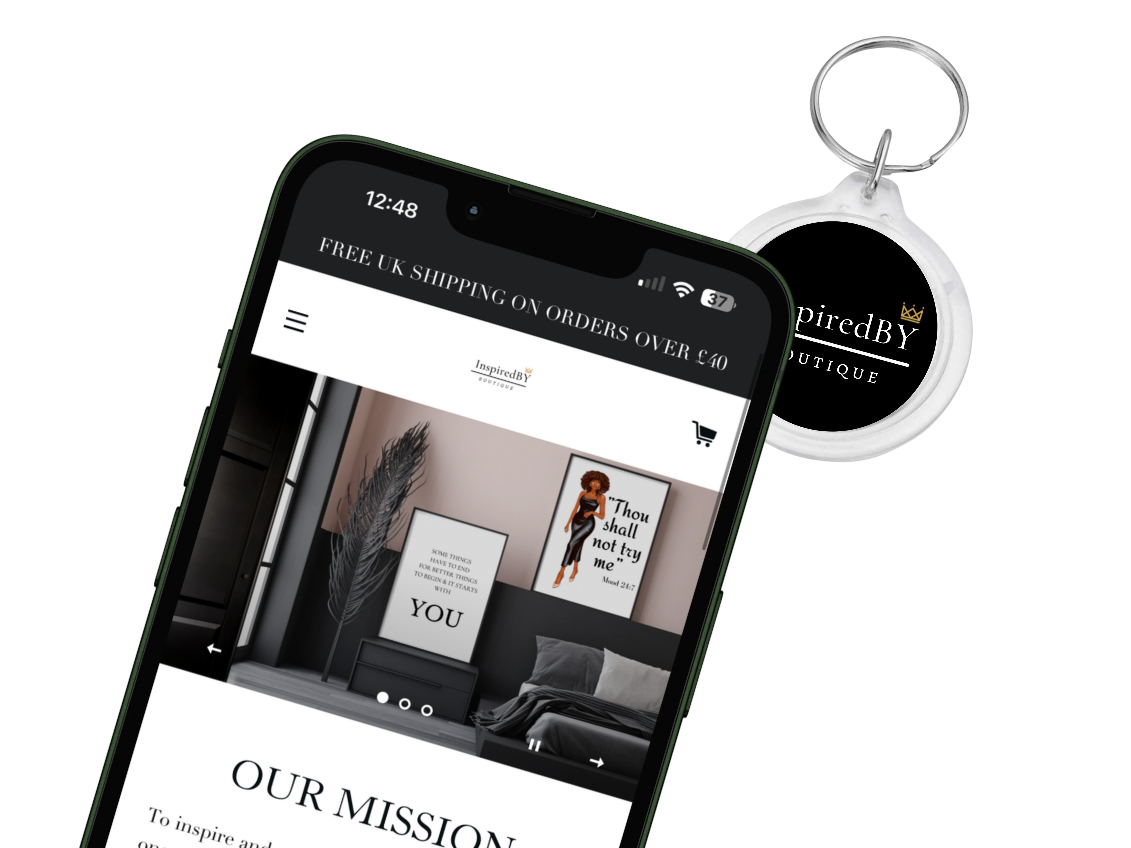 Digital Business Key Chain