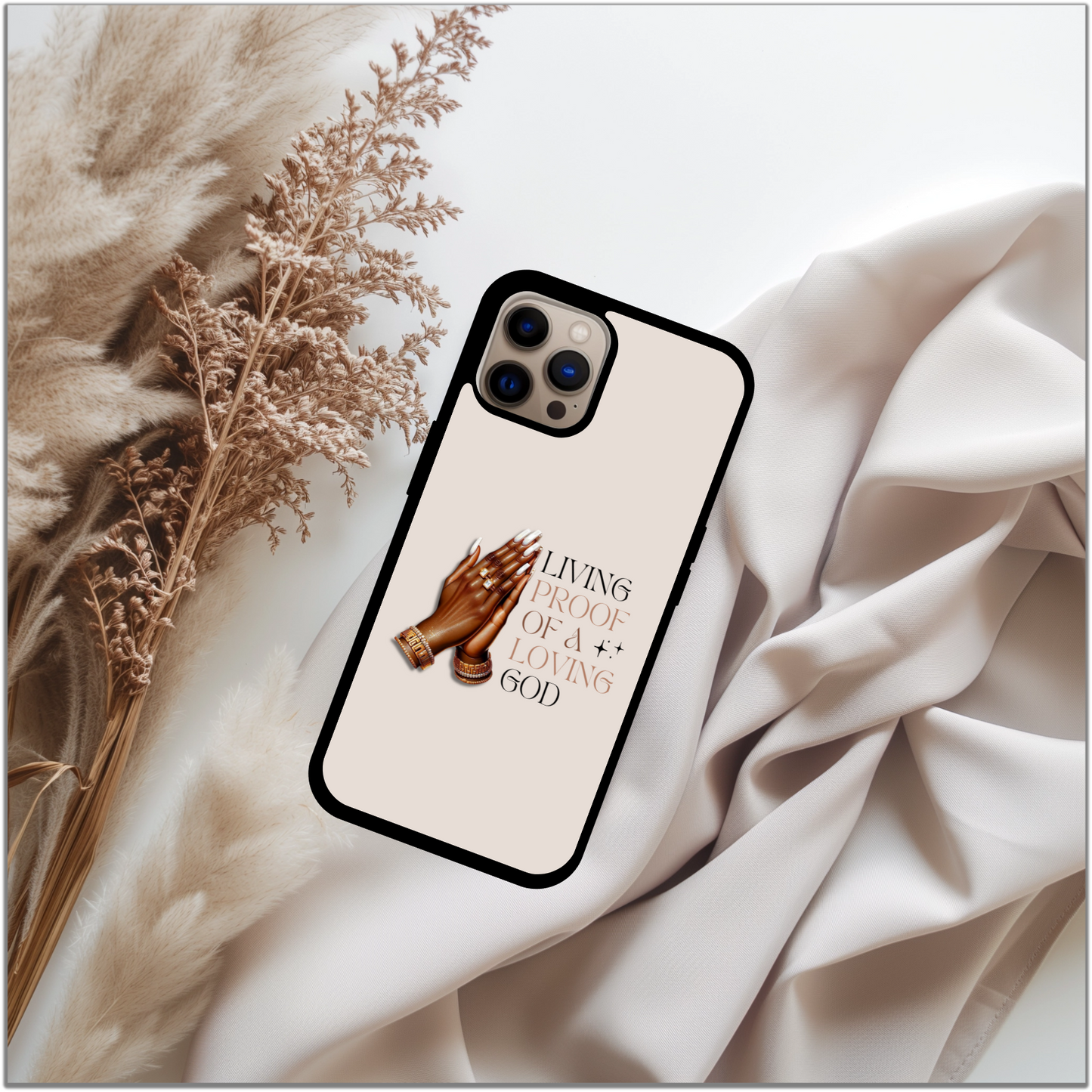 Christian Quote Personalized Phone Case – Inspirational Quote phone case – Religious Spiritual Gift– Christian Gift – Custom Phone Case