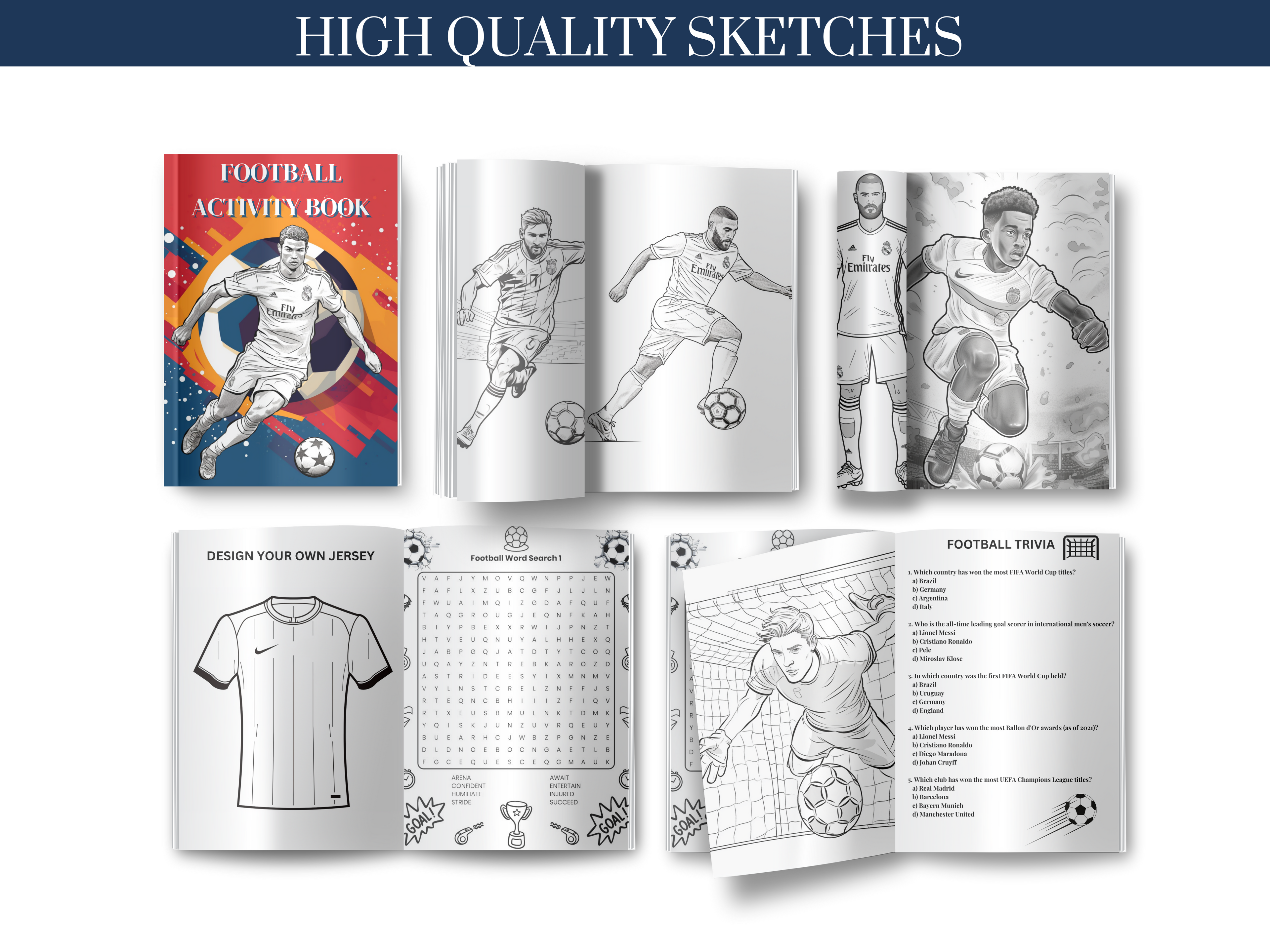Football Activity Book