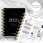 Undated Disc Bound Planner