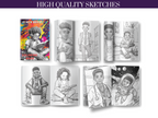 Black Younger Boys Colouring Book