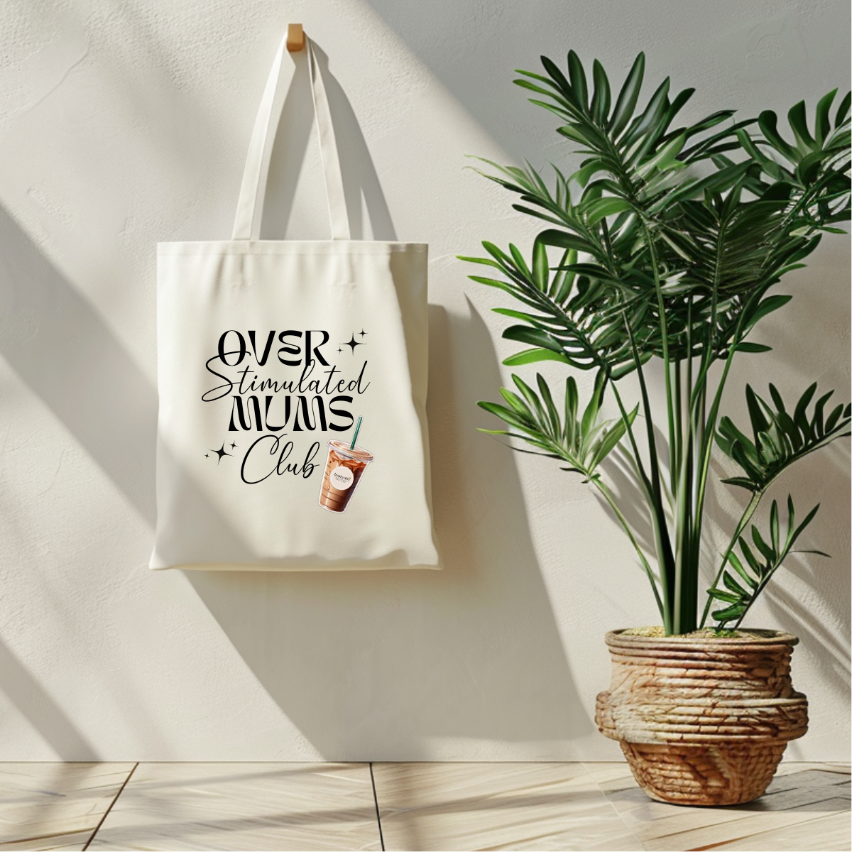 Over Stimulated Mums Club  Tote Bag