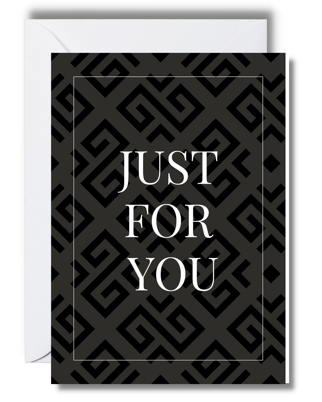 Luxury Just For You Greeting Card