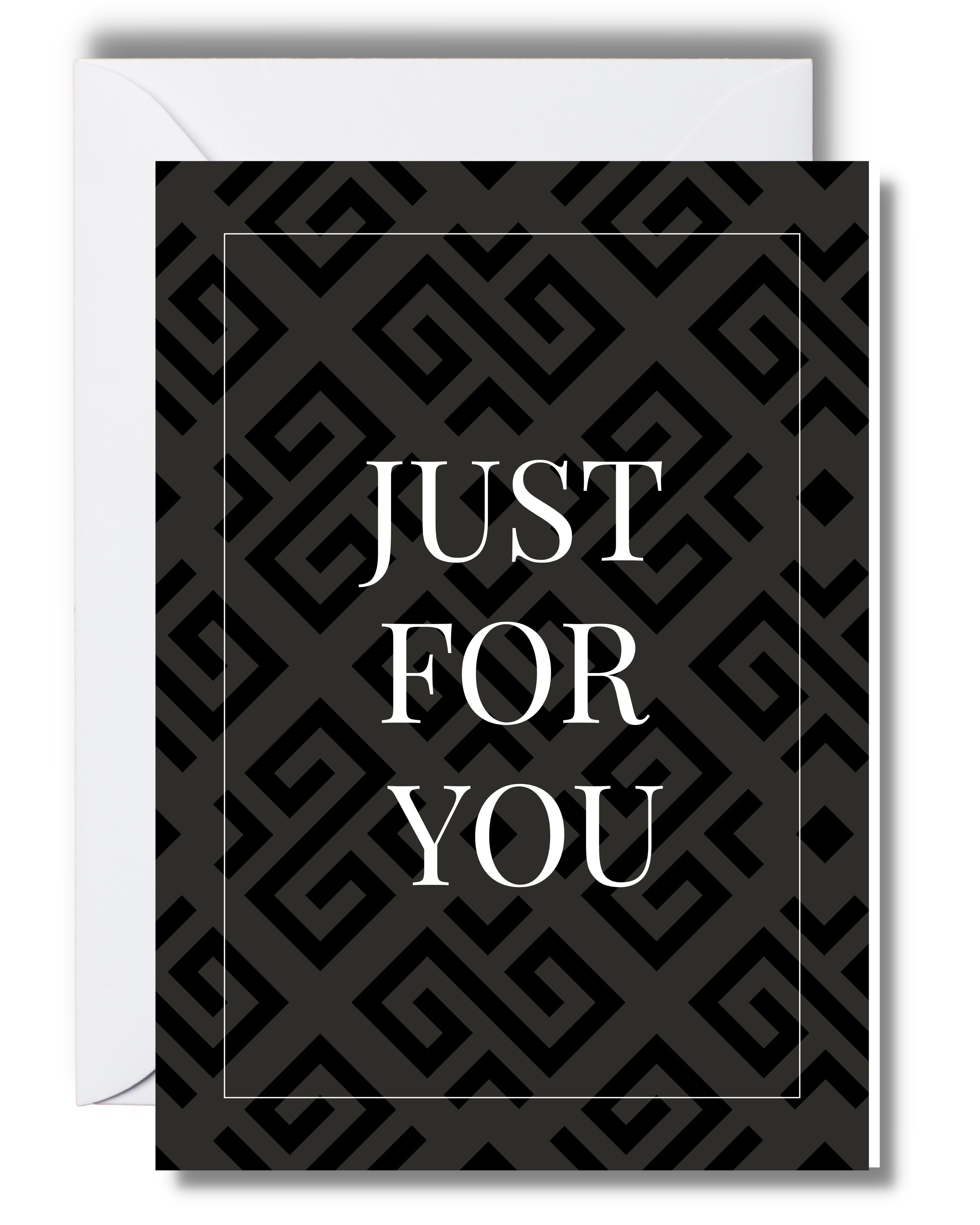 Luxury Just For You Greeting Card