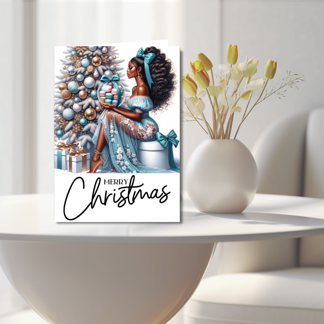 Glamorous Christmas Card