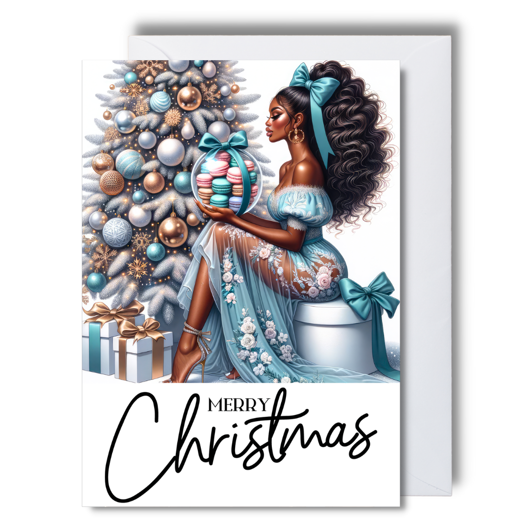 Glamorous Christmas Card