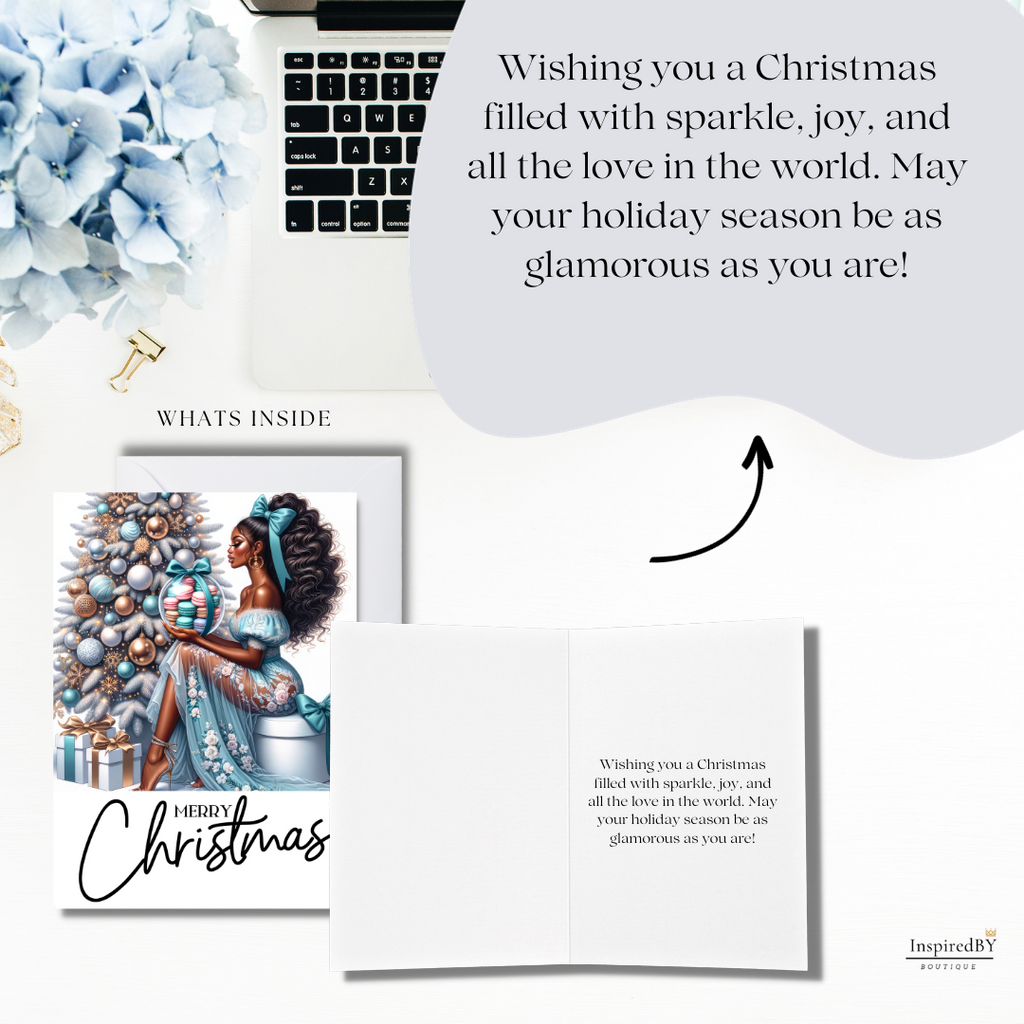 Glamorous Christmas Card