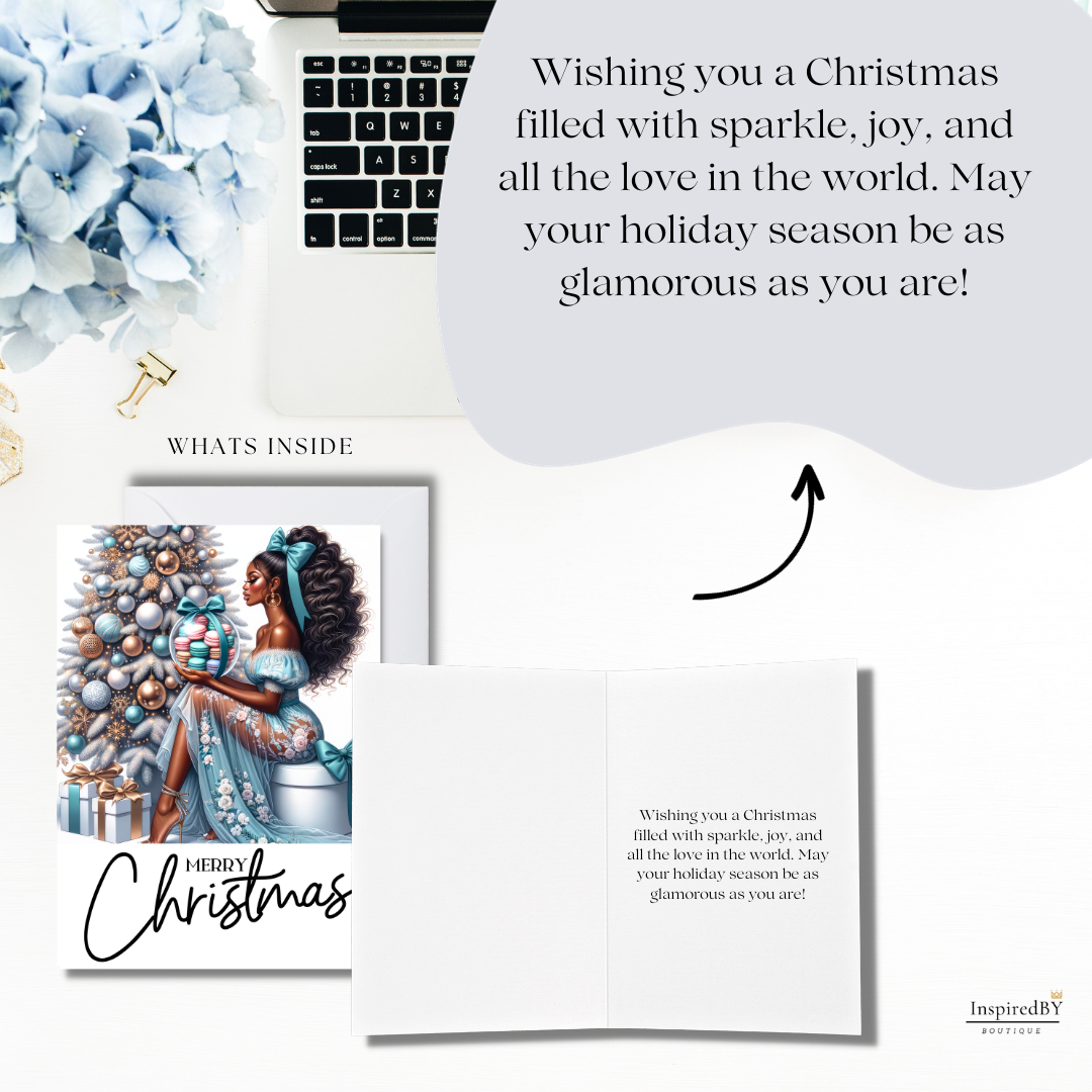 Glamorous Christmas Card