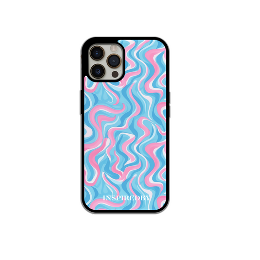 Pink Waves phone case perfect gift for her - cute phone case - best birthday gift - iphone case - girly phone case - pretty phone case - Pink phone case