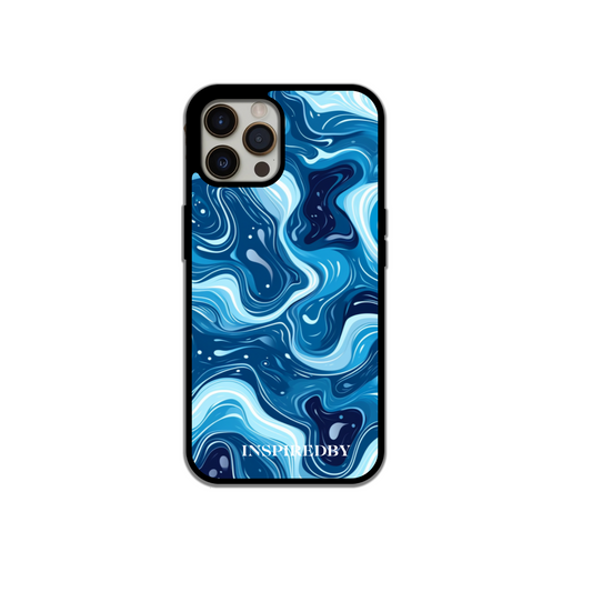 Swirl Pattern Phone Case - Ocean Blue phone case the perfect gift for her - cute phone case - best birthday gift - iphone case - girly phone case - pretty phone case - Blue phone case