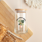 You Grow Girl Glass Tumbler