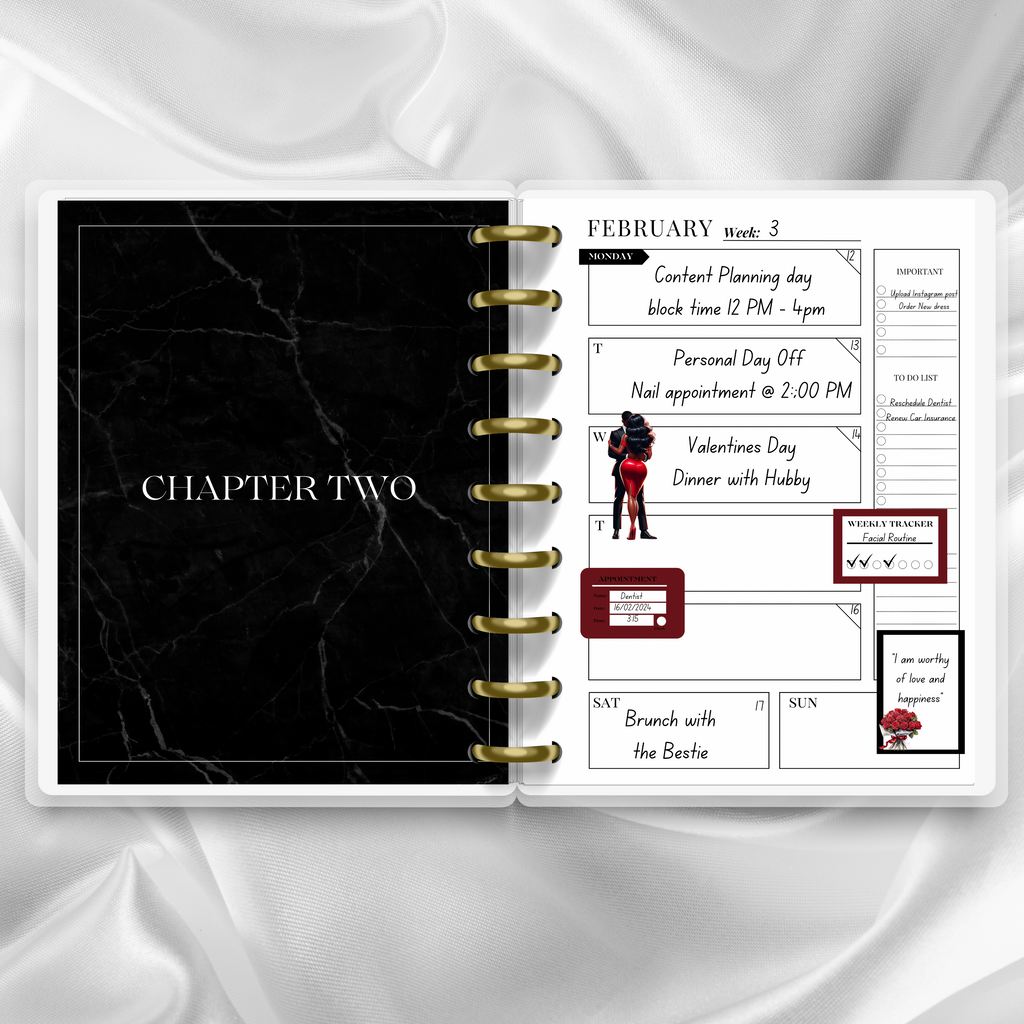 Undated Disc Bound Planner