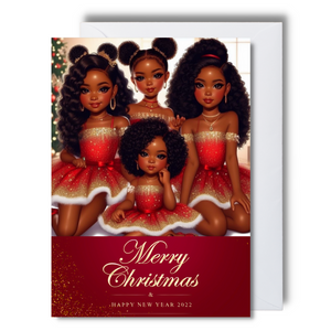 Family Personalised Christmas Card