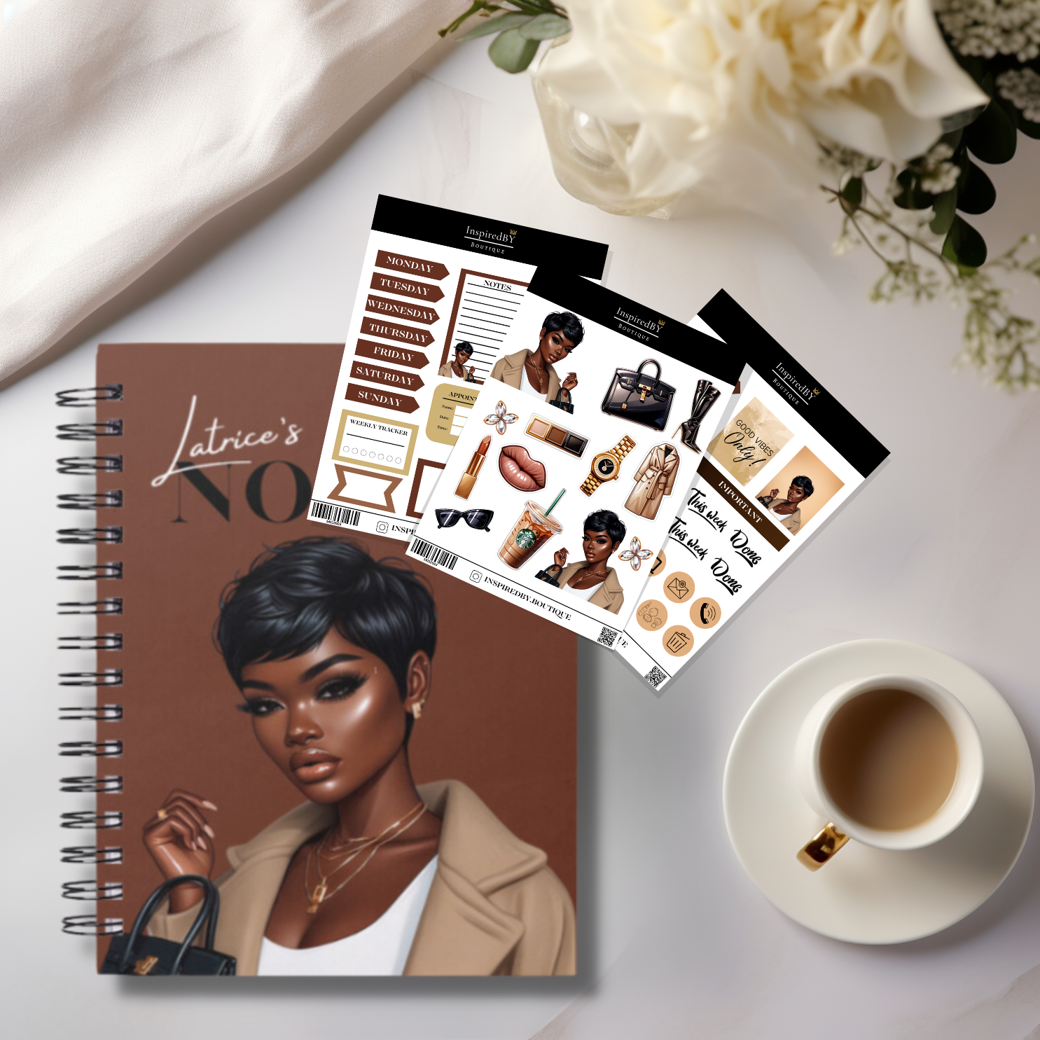 Black Girl Planner Stickers 1.0