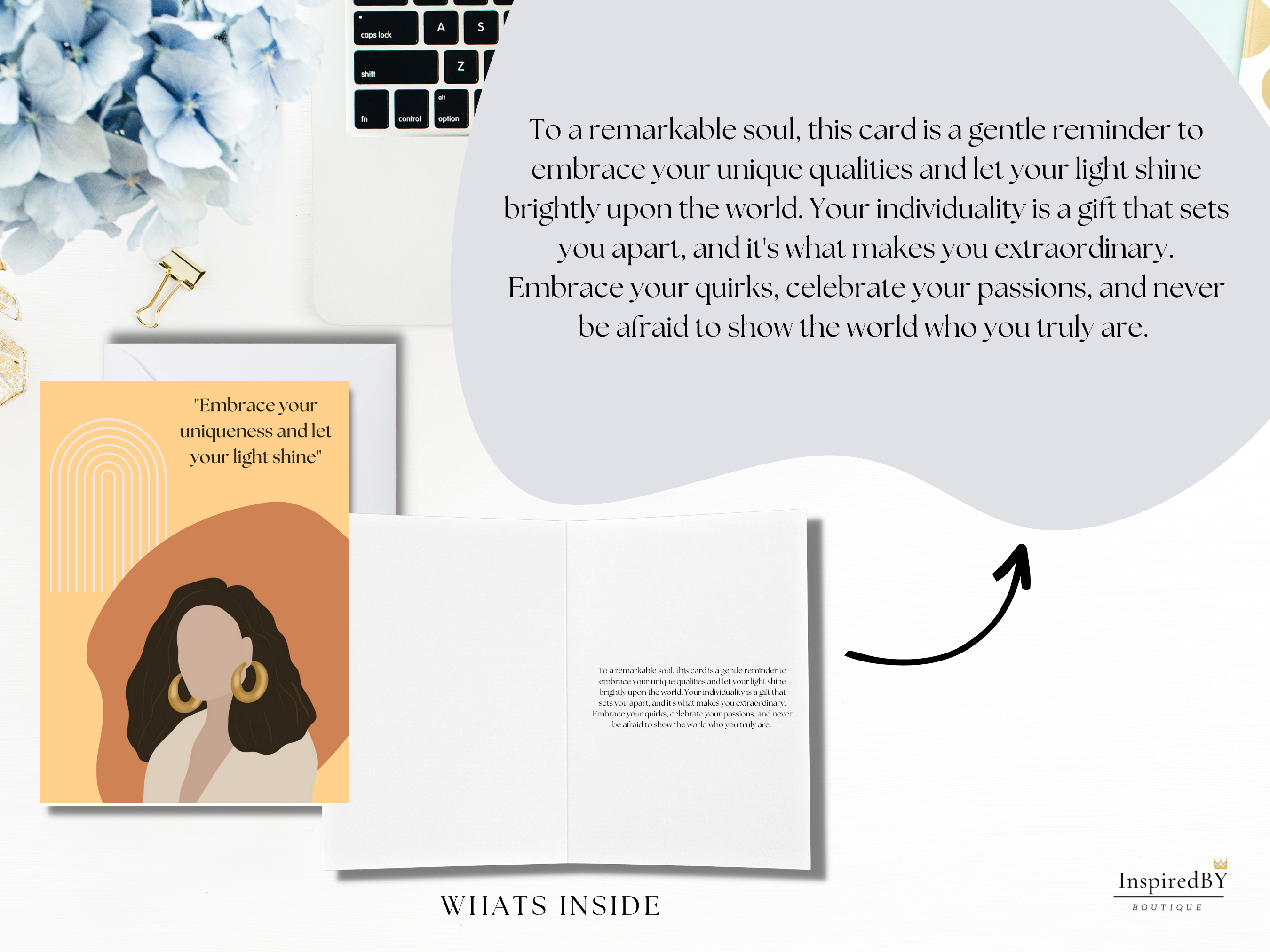 Unique Empowering Card