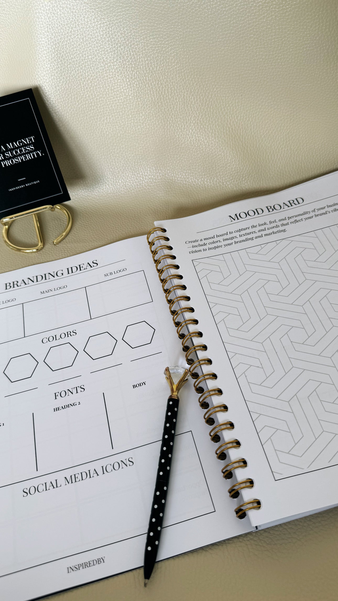 Minimal Business Planner for Women Entrepreneurs