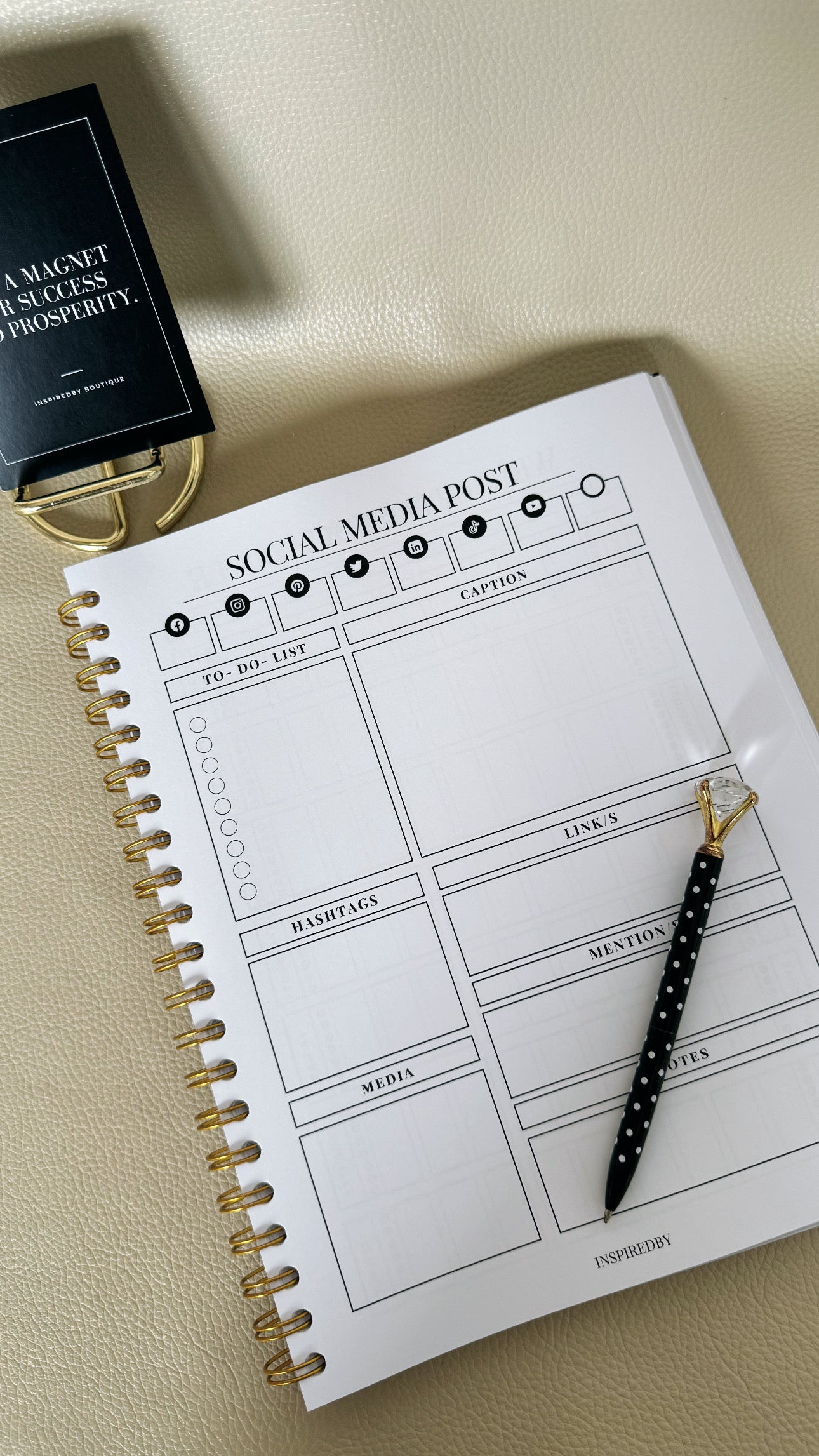 Minimal Business Planner for Women Entrepreneurs